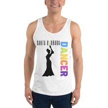 Load image into Gallery viewer, Santa Barbara - Dancer Unisex Tank Top
