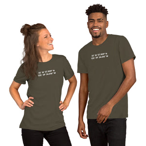 San Luis Obispo - Coordinates Unisex T-Shirt