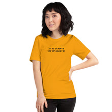 Load image into Gallery viewer, San Luis Obispo - Coordinates Unisex T-Shirt
