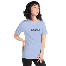Load image into Gallery viewer, San Luis Obispo - Coordinates Unisex T-Shirt
