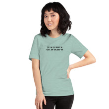 Load image into Gallery viewer, San Luis Obispo - Coordinates Unisex T-Shirt
