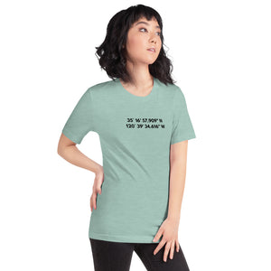 San Luis Obispo - Coordinates Unisex T-Shirt