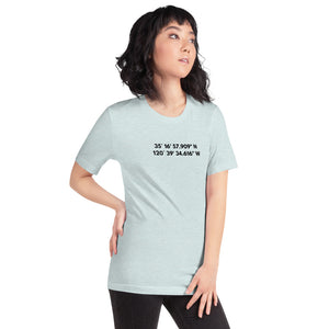 San Luis Obispo - Coordinates Unisex T-Shirt