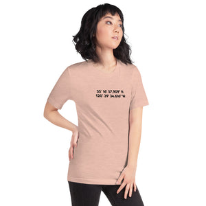 San Luis Obispo - Coordinates Unisex T-Shirt