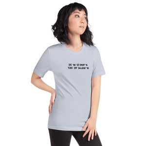 San Luis Obispo - Coordinates Unisex T-Shirt