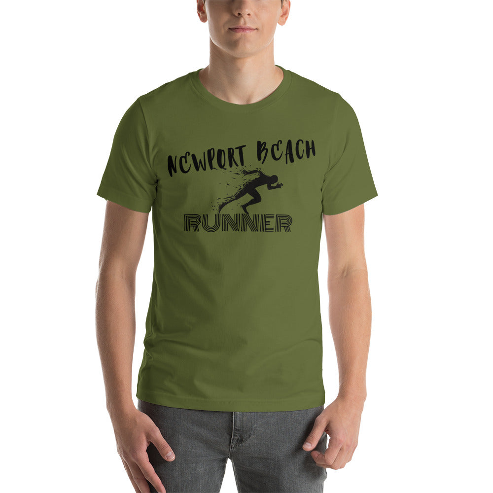 Newport Beach - Runner Unisex T-Shirt