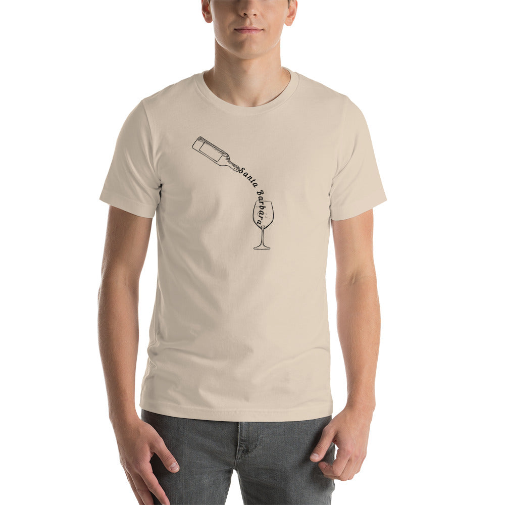 Santa Barbara - Wine Unisex T-Shirt