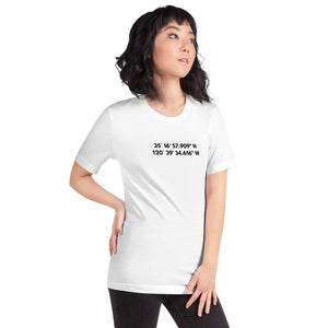 San Luis Obispo - Coordinates Unisex T-Shirt
