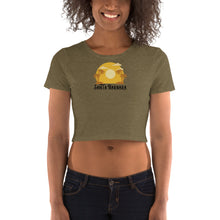 Load image into Gallery viewer, Santa Barbara - Sunset Women’s Crop Tee
