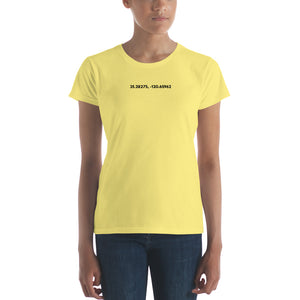 San Luis Obispo - Long and Lat Women's T-shirt