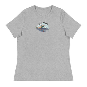 Long Beach - Water Ski Women's Relaxed T-Shirt