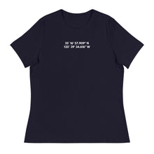 Load image into Gallery viewer, San Luis Obispo - Coordinates Women&#39;s Relaxed T-Shirt
