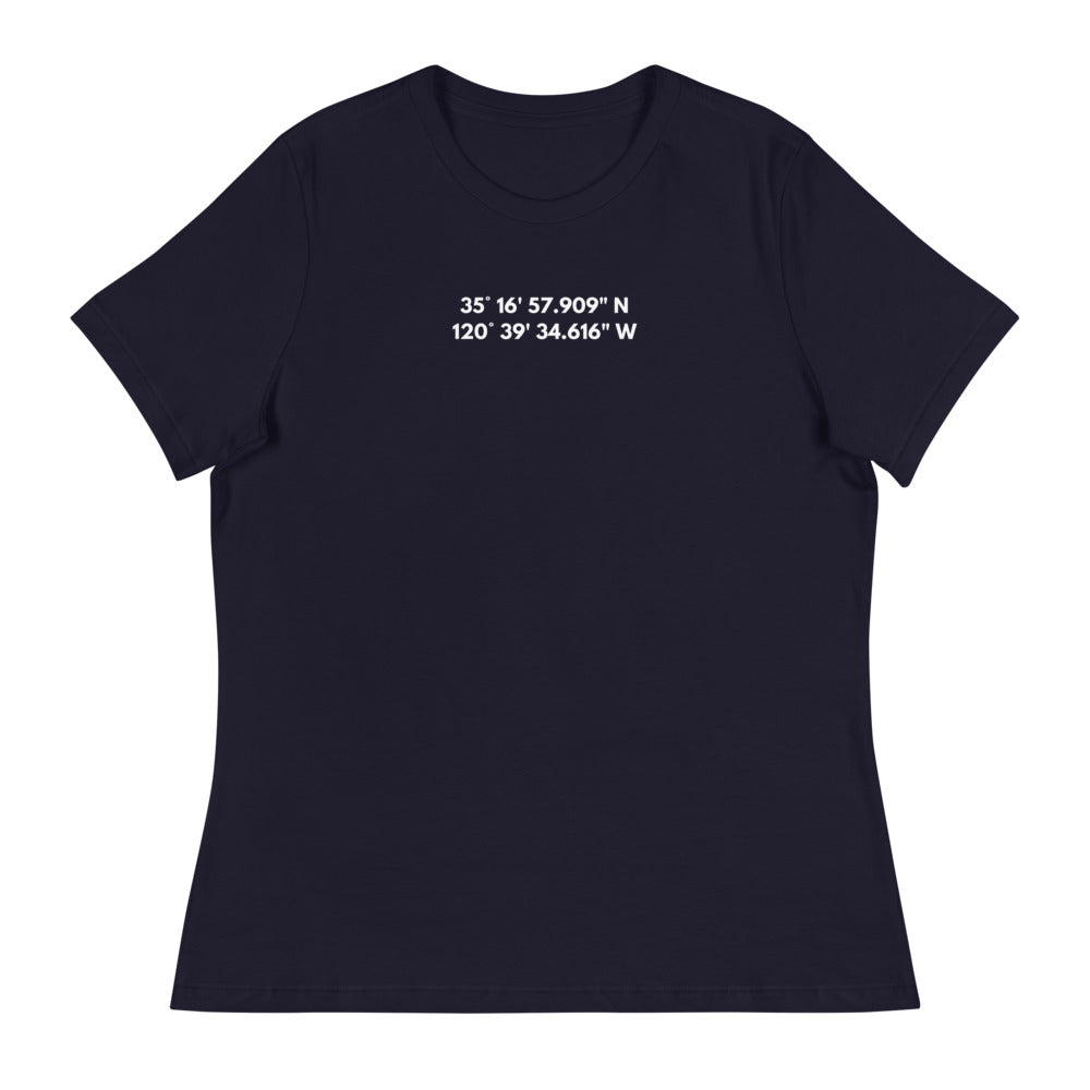 San Luis Obispo - Coordinates Women's Relaxed T-Shirt