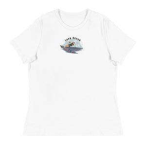 Long Beach - Water Ski Women's Relaxed T-Shirt